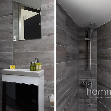 22sqm Tiny Homm Rooftop Flat & Patio Acropolis View Apartment